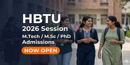 HBTU Begins Admission 2026 for MTech MSc PhD Programs
